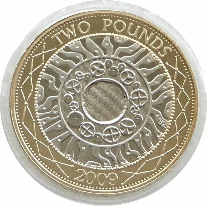 2009 Shoulders of Giants £2 Proof Coin