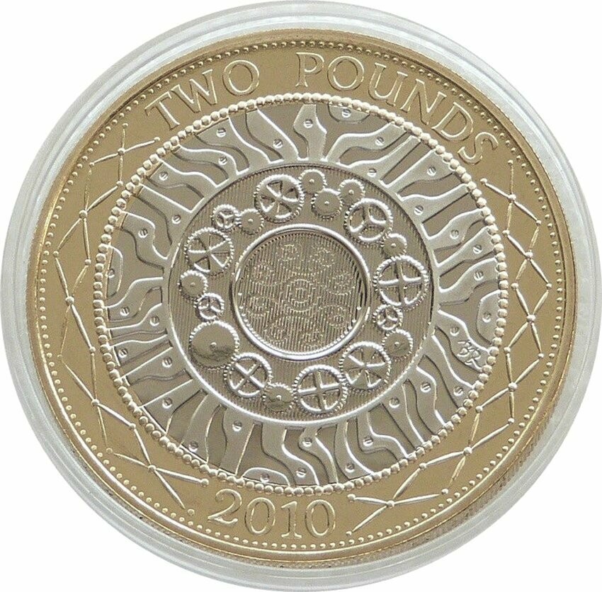 2010 Shoulders of Giants £2 Proof Coin