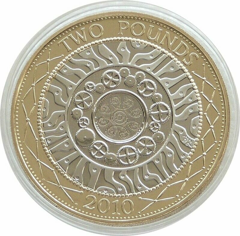 2010 Shoulders of Giants £2 Proof Coin