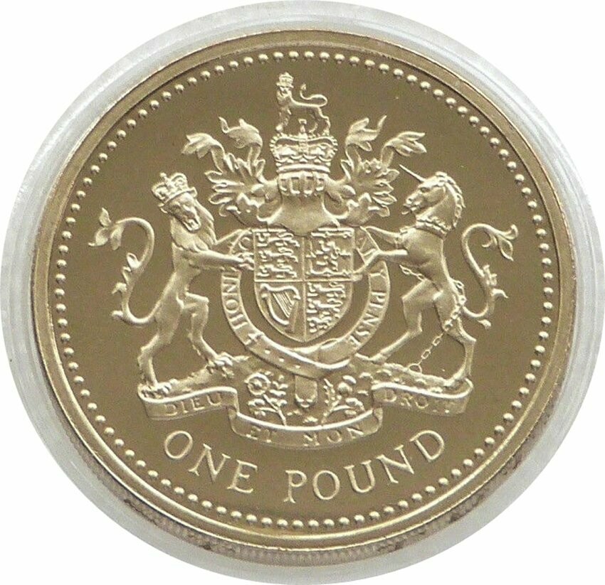 1983 Royal Arms £1 Proof Coin