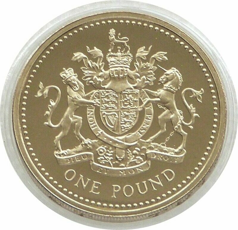 2008 Last Ever Royal Arms £1 Proof Coin