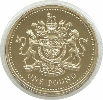2008 Last Ever Royal Arms £1 Proof Coin