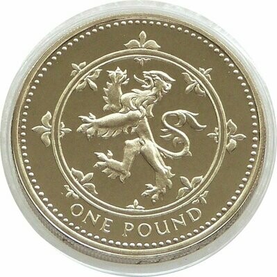 1994 Scottish Rampant Lion £1 Proof Coin