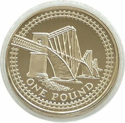 2004 Forth Railway Bridge £1 Proof Coin