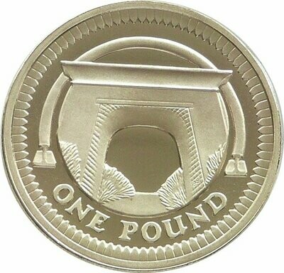 2006 Egyptian Arch Bridge £1 Proof Coin
