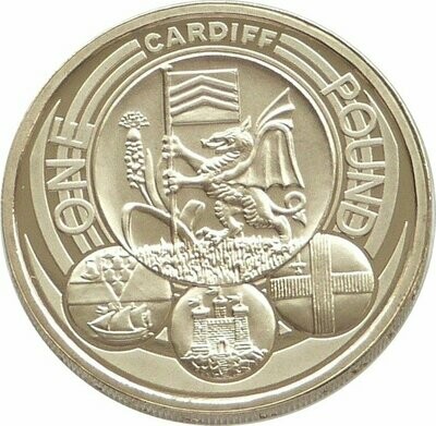 2011 Capital Cities of the UK Cardiff £1 Proof Coin