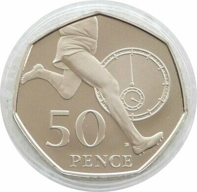 2004 Roger Bannister 50p Proof Coin