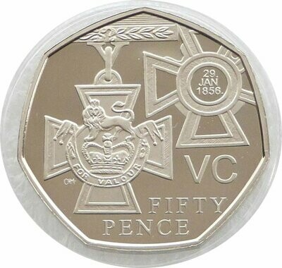 2006 Victoria Cross Award 50p Proof Coin
