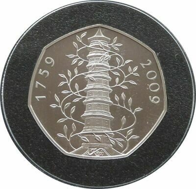 2009 Kew Gardens 50p Proof Coin