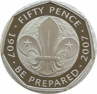 2019 Scout Movement 50p Proof Coin - 2007