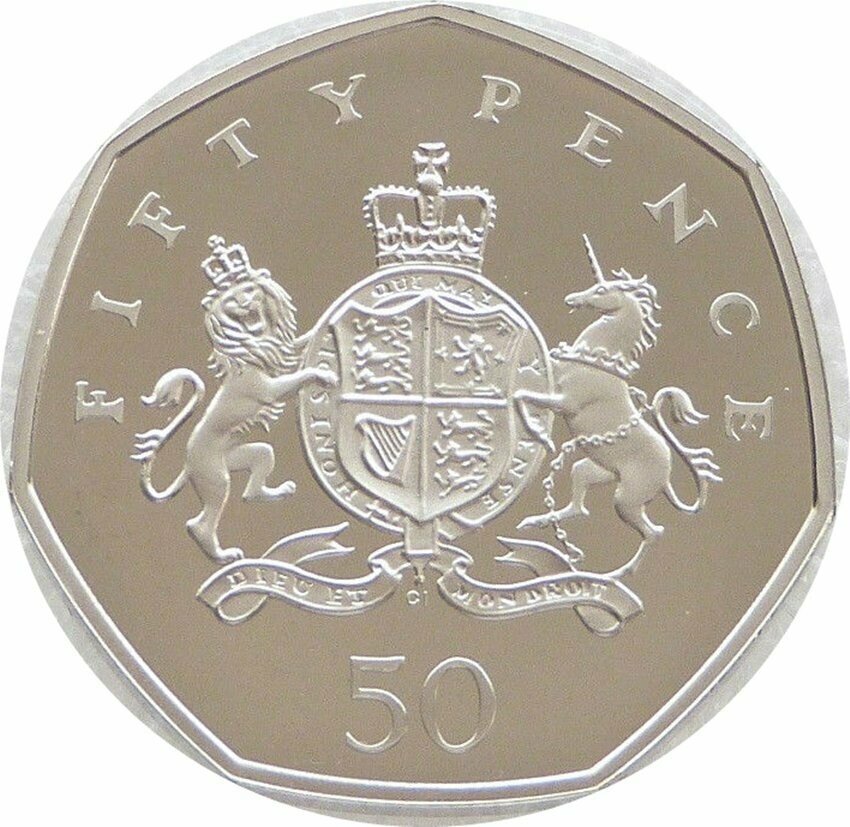 2013 Christopher Ironside 50p Proof Coin