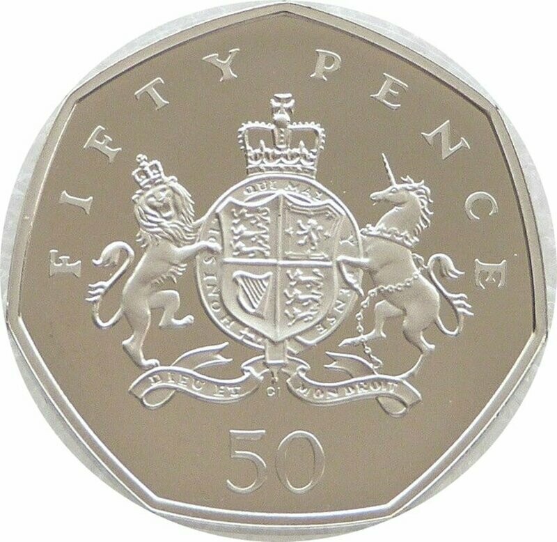 2013 Christopher Ironside 50p Proof Coin