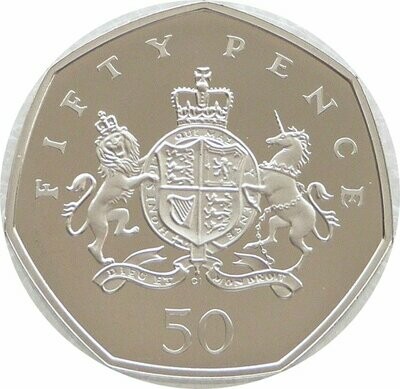 2013 Christopher Ironside 50p Proof Coin