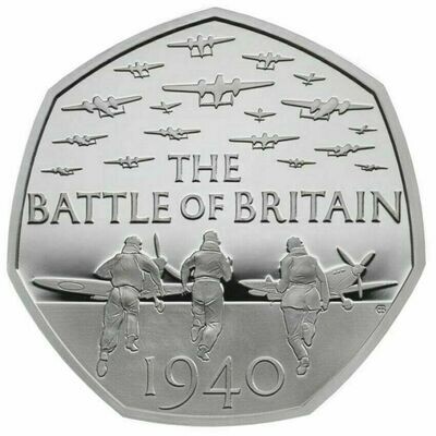 2019 Battle of Britain 50p Proof Coin - 2015