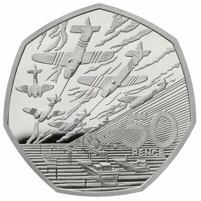 2019 D-Day Landings 50p Proof Coin - 1994
