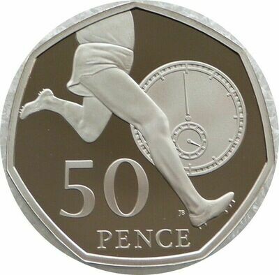 2019 Roger Bannister 50p Proof Coin - 2004