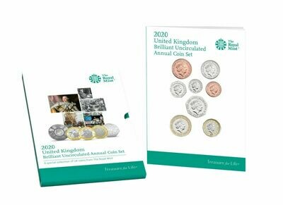 2020 Royal Mint Annual Brilliant Uncirculated 13 Coin Set Sealed