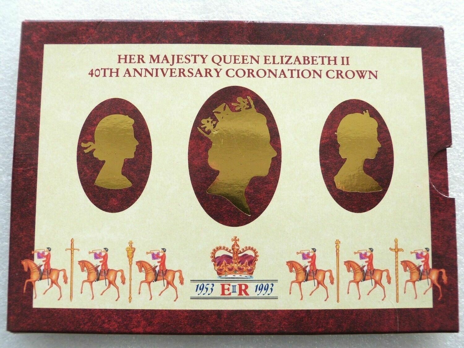 1993 Queens Coronation £5 Brilliant Uncirculated Coin Pack
