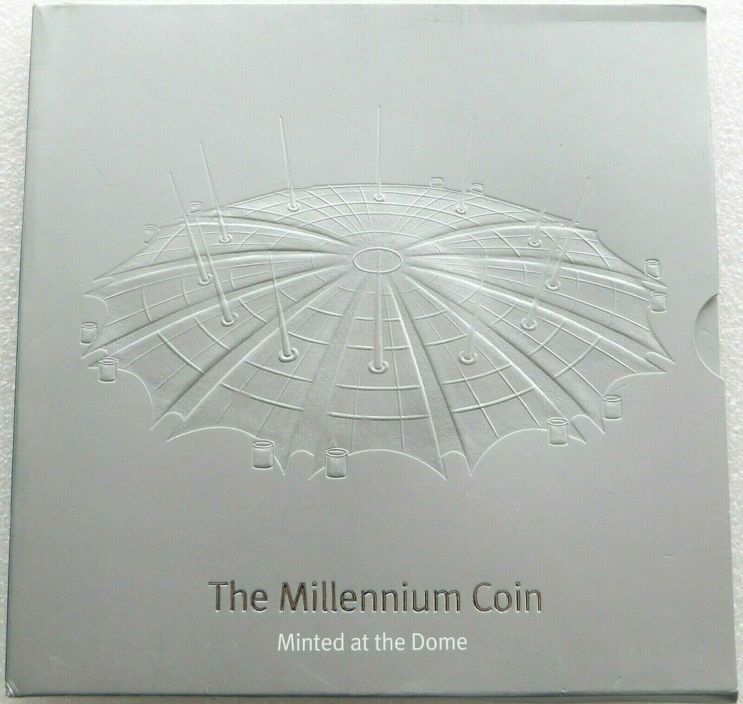 2000 Millennium Dome Mint Mark Anno Domini £5 Brilliant Uncirculated Coin Pack