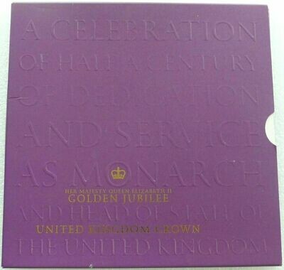 2002 Golden Jubilee £5 Brilliant Uncirculated Coin Pack