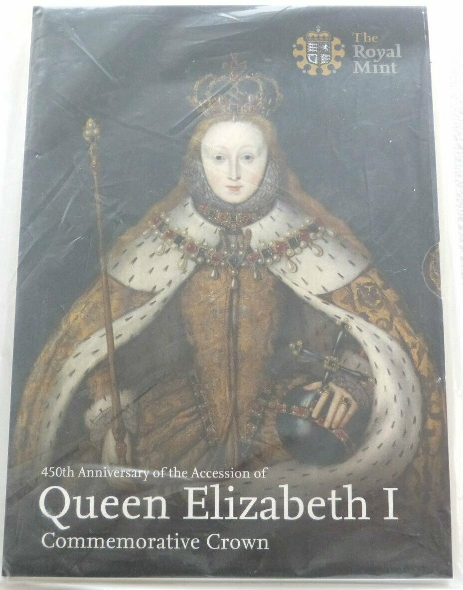 2008 Elizabeth I £5 Brilliant Uncirculated Coin Pack Sealed