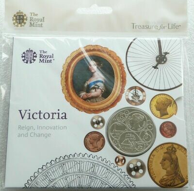 2019 Birth of Queen Victoria £5 Brilliant Uncirculated Coin Pack Sealed