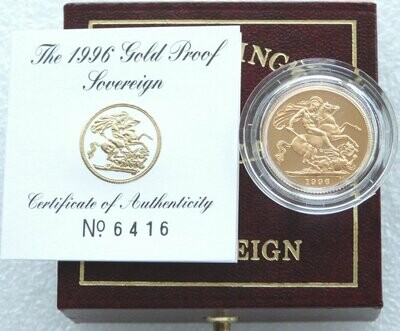 1996 Sovereign Coins