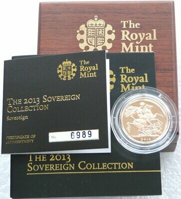 2013 Sovereign Coins