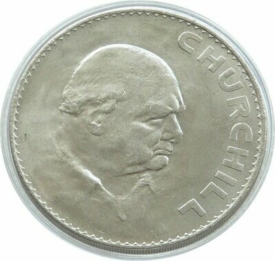 1965 Sir Winston Churchill 5 Shilling Commemorative Crown Coin