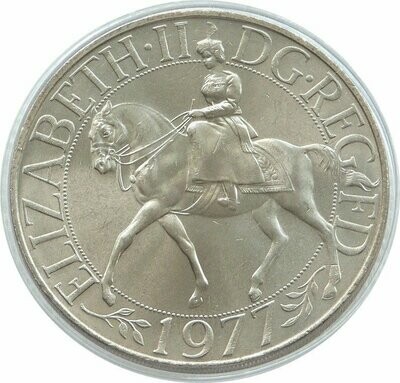 1977 Silver Jubilee 25p Commemorative Crown Coin