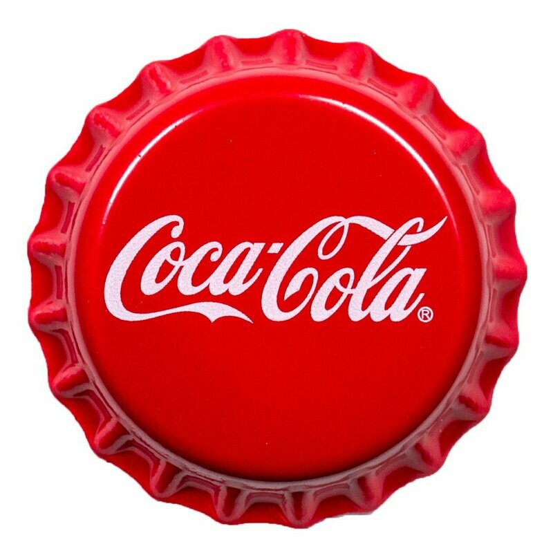 2018 Fiji Coca-Cola Coke Bottle Cap Colour $1 Silver Proof Coin