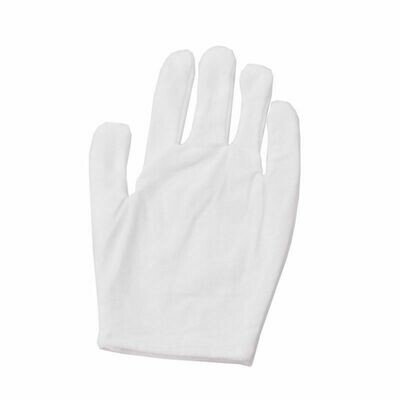 Thin Inspection White Cotton Gloves Ideal For Coins Jewellery Gemstones Watches Antiques