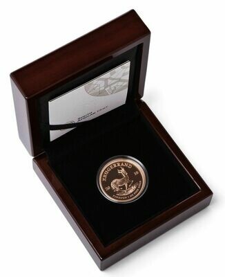 2018 South Africa Full Krugerrand Gold Proof 1oz Coin Box Coa