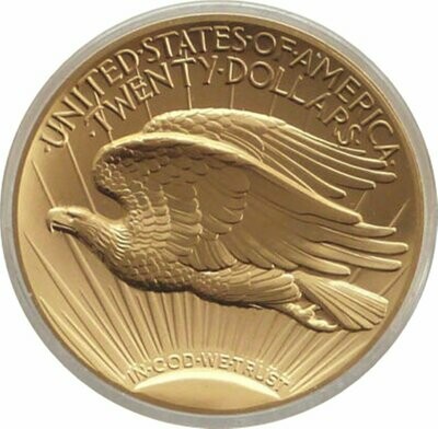 2009 American Ultra High Relief Double Eagle $20 Gold 1oz Coin