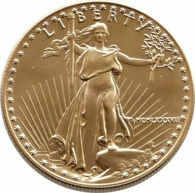 1987 American Eagle $50 Gold 1oz Coin