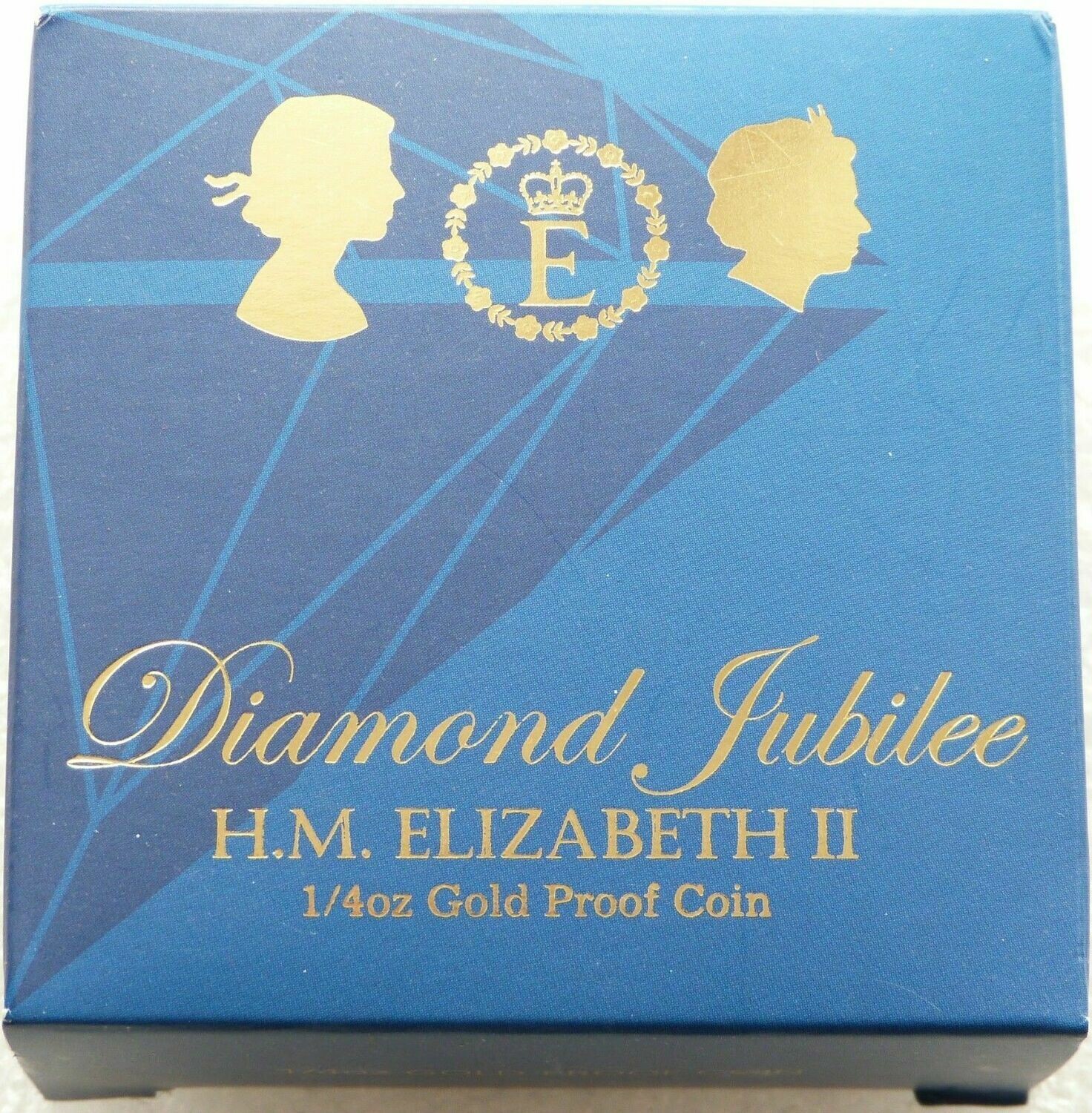 2012-P Australia Diamond Jubilee $25 Gold Proof 1/4oz Coin