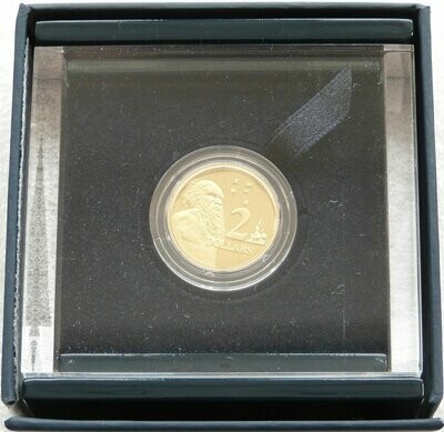 2013 Australia Aboriginal Elder $2 Gold Proof Coin Box Coa