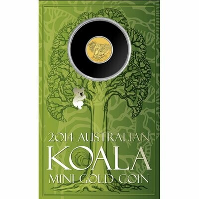 2014 Australia Mini Koala $2 Gold Coin Pack