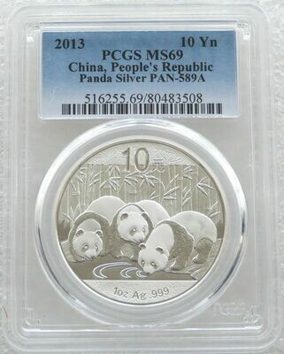 China 2006 10th Anniversary of Minsheng Bank Panda Silver Coin 1oz 10 Yuan COA 