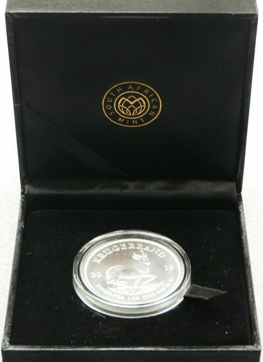 2019 South Africa Krugerrand Silver 1oz Coin Boxed