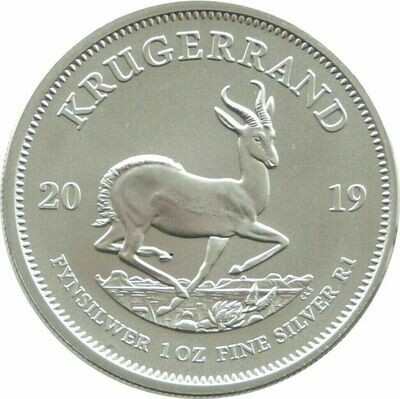2019 South Africa Krugerrand Silver 1oz Coin