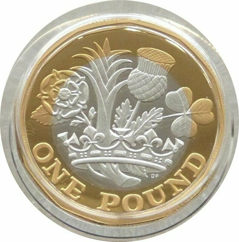 2017 Nations of the Crown Piedfort £1 Silver Proof Coin Box Coa