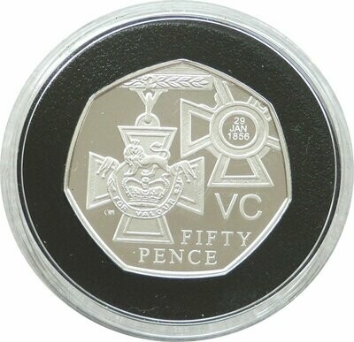 2006 Victoria Cross Award Piedfort 50p Silver Proof Coin
