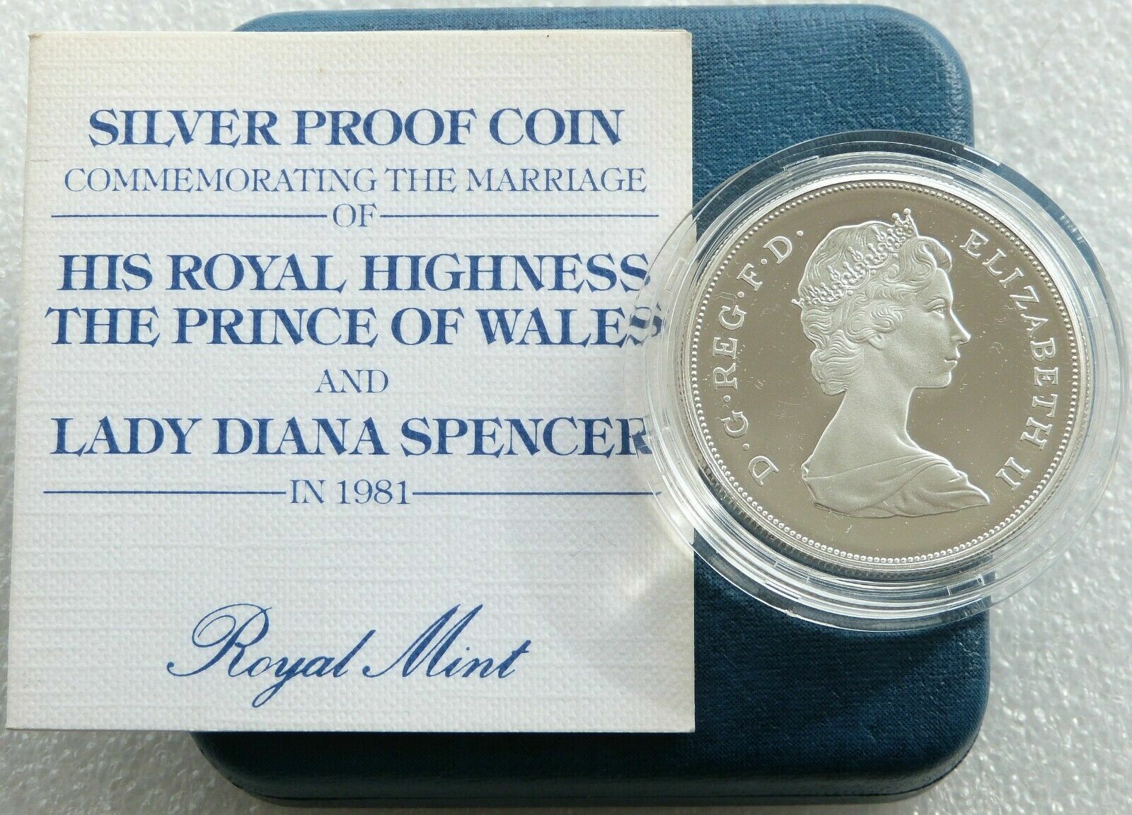 Uncirculated  1981 ROYAL WEDDING H.R.H PRINCE OF WALES & LADY DIANA 