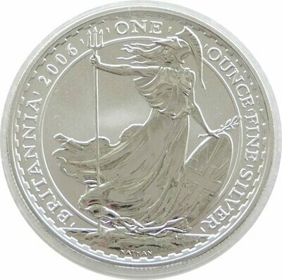 2006 Britannia £2 Silver Bullion 1oz Coin