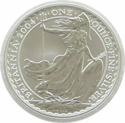 2004 Britannia £2 Silver Bullion 1oz Coin