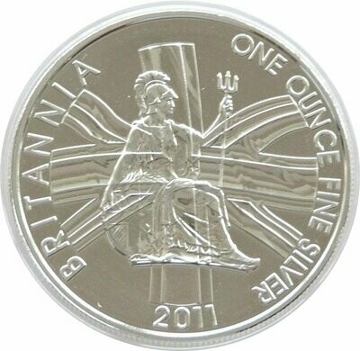 2011 Britannia £2 Silver Bullion 1oz Coin