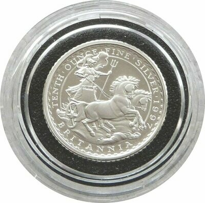 1997 Britannia 20p Silver Proof 1/10oz Coin