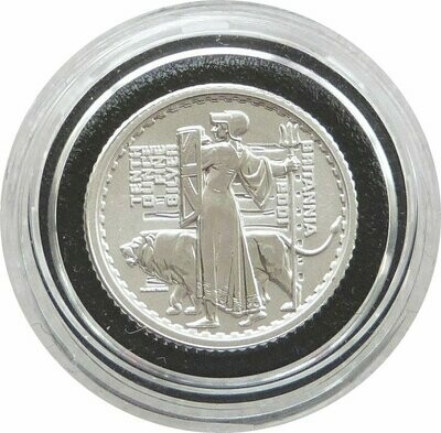 2001 Britannia 20p Silver Proof 1/10oz Coin