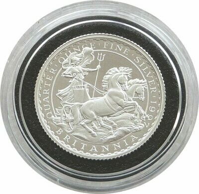 1997 Britannia 50p Silver Proof 1/4oz Coin